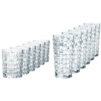 Pohárkészlet BOSSA NOVA, long drinkhez és whiskyhez, 12 db szett, átlátszó, Nachtmann