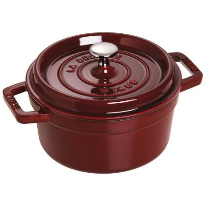 Főzőedény 22 cm, grenadine, öntöttvas, Staub