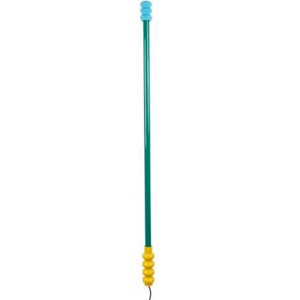 Fali dekoratív lámpa SUPERLINEA 141,5 cm, zöld, fa/műanyag, Seletti
