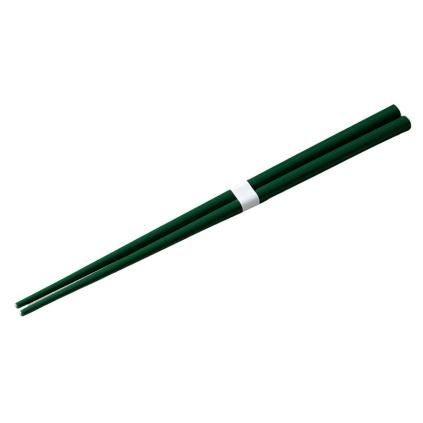Evőpálcikák 22,5 cm, zöld, bambusz, MIJ