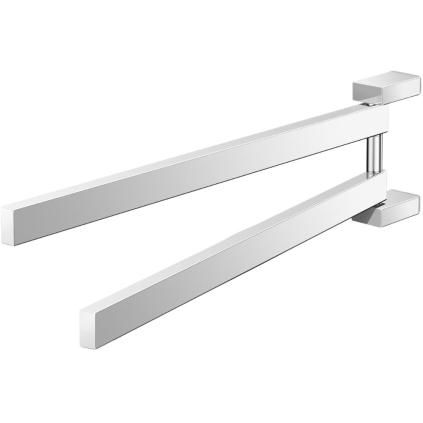 Törölközőtartó LINEA 44 cm, dupla, polírozott, rozsdamentes acél, Zack