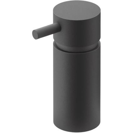 MANOLA 130 ml-es szappanadagoló, fekete, rozsdamentes acél, Zack