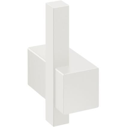Törölköző akasztó CARVO 6 cm, fehér, rozsdamentes acél, Zack