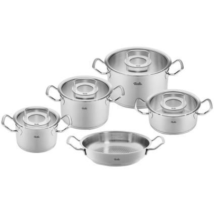 Edénykészlet ORIGINAL PROFI, serpenyővel, 5 db szett, rozsdamentes, Fissler