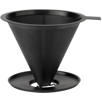 Lassú főzésű csepegtető NOHR szűrővel, fekete, rozsdamentes acél, Stelton