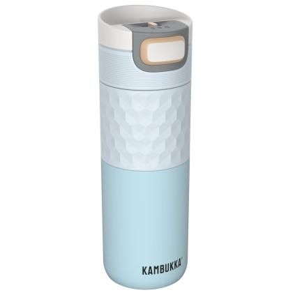Thermo bögre ETNA GRIP 500 ml, szellős kék, rozsdamentes acél, Kambukka