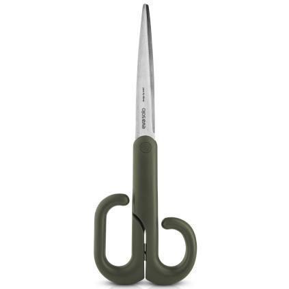 Konyhai olló GREEN TOOLS 24 cm, zöld, műanyag, Eva Trio