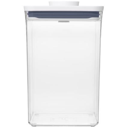 Élelmiszertároló edény POP GOOD GRIPS 4,2 l, nagy négyzet alakú, műanyag, OXO