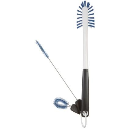 Cleaning szett GOOD GRIPS, vizes palackokhoz, fekete, műanyag, OXO