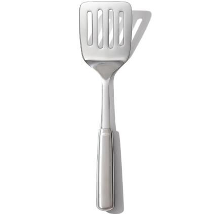 Forgatólapát STEEL 33 cm, ezüst, rozsdamentes acél, OXO