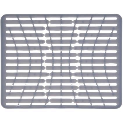 Alátét a mosogatóba GOOD GRIPS 41 x 32 cm, szürke, szilikon, OXO
