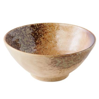 Udon tál WABI SABI 800 ml, barna, kerámia, MIJ