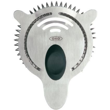 Koktélszűrő STEEL 10 cm, ezüst, rozsdamentes acél, OXO