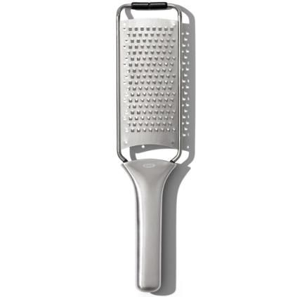 Kézi reszelő STEEL 29 cm, ezüst, rozsdamentes acél, OXO
