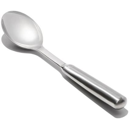 Tálalókanál STEEL 27 cm, ezüst, rozsdamentes acél, OXO