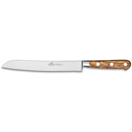 Kenyérvágókés PROVENCAO 20 cm, rozsdamentes acél szegecsek, barna, Lion Sabatier