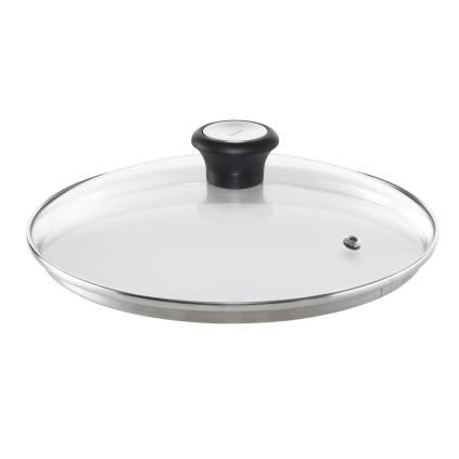 Üveg fedél 28097512 24 cm, üveg, Tefal