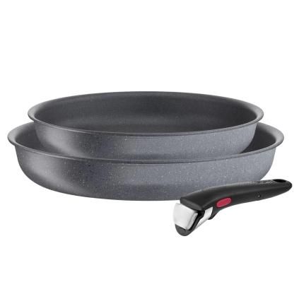 Serpenyőkészlet INGENIO NATURAL FORCE 22 cm és 26 cm, 3 db szett, tapadásmentes, Tefal