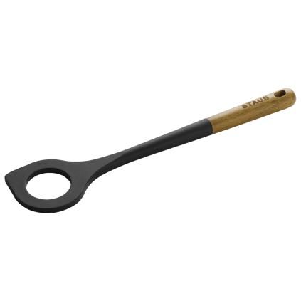 Konyha kanál 31 cm, rizottóhoz, barna, szilikon, Staub