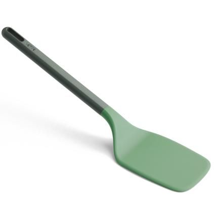 Forgatólapát 36 cm, zöld, szilikon, Lékué