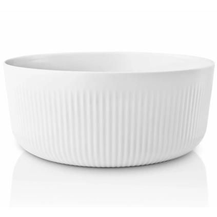 Étkező tál LEGIO NOVA 6 l, fehér, porcelán, Eva Trio