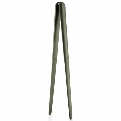 GREEN TOOLS tálalócsipesz 29 cm, zöld, szilikon, Eva Trio
