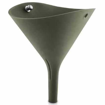Konyhai tölcsér GREEN TOOLS 15 cm, zöld, szilikon, Eva Trio
