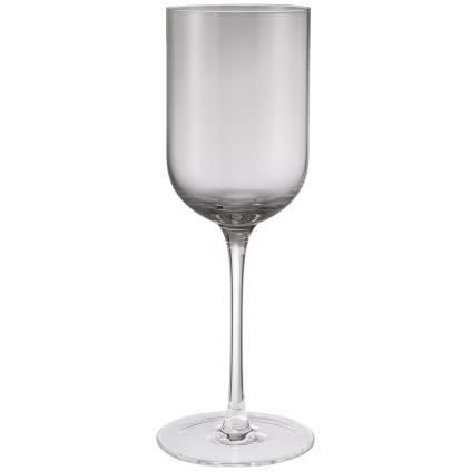 Blomus FUUMI fehérboros pohár, 310 ml, 4 db-os szett, füst, üveg