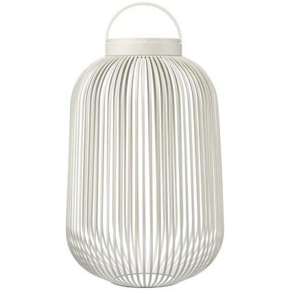 Blomus LITO M hordozható asztali lámpa, 49 cm, LED, selyemszürke, acél