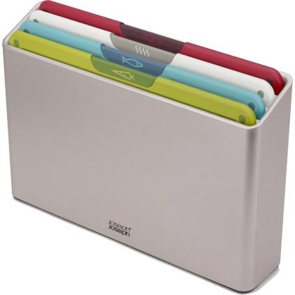 Joseph Joseph FOLIO ICON 60218 vágódeszka, 30 x 20 cm, 4 db-os szett, műanyag
