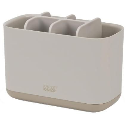 Joseph Joseph EASYSTORE 70575 ekrü fogkefe pohár, műanyag