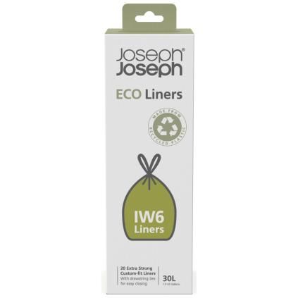 Joseph Joseph TOTEM MAX IW6 ECO LINERS 30134 szemeteszsák, 30 l, 20 db, extra erős