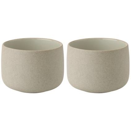 Stelton EMMA csésze, 150 ml, 2 db-os szett, szürke, kőedény