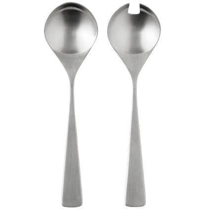 Salátáskanál készlet MAYA 21cm, 2 db szett, ezüst, rozsdamentes acél, Stelton