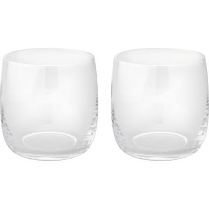 Stelton NORMAN FOSTER vizespohár, 200 ml, 2 db-os szett, átlátszó, üveg