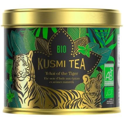 Fekete tea TCHAI OF THE TIGER, 100 g-os fémdoboz, Kusmi Tea