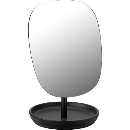 Stelton FJORD kozmetikai tükör, 25 cm, fekete, vas / kőedény