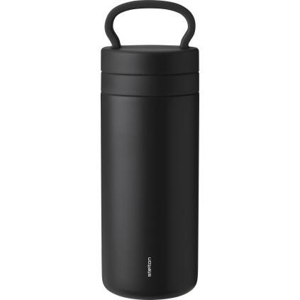 Termosz TABI 400 ml, fekete, Stelton