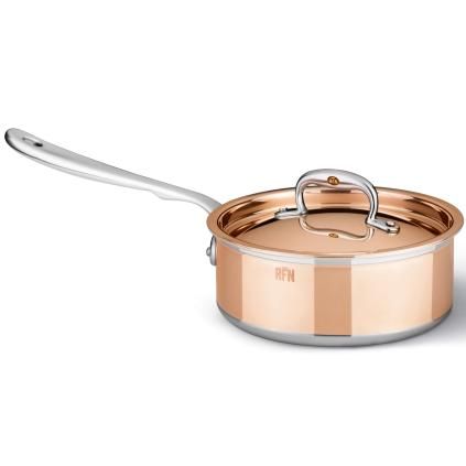 Ruffoni CON CLASSE nyeles lábas, 18 cm, réz