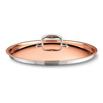 Ruffoni CON CLASSE üveg fedél, 22 cm, réz