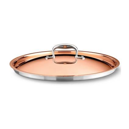 Ruffoni CON CLASSE üveg fedél, 18 cm, réz