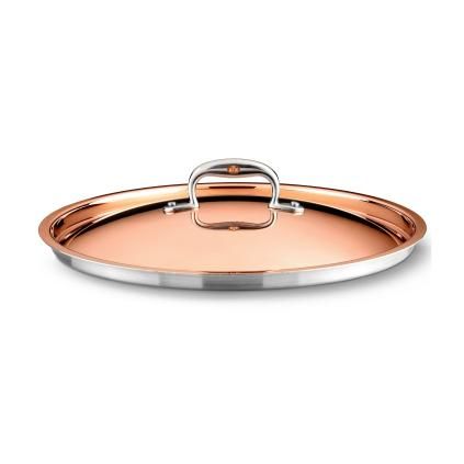 Ruffoni CON CLASSE üveg fedél, 16 cm, réz