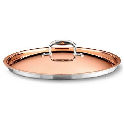 Ruffoni CON CLASSE üveg fedél, 28 cm, réz