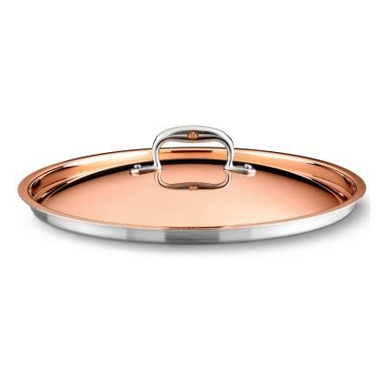 Ruffoni CON CLASSE üveg fedél, 24 cm, réz