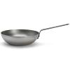 Wok MINERAL B 28 cm, ezüst, acél, de Buyer