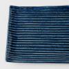 Tálaló tányér CONTOUR 24x15 cm, kék, kerámia, MIJ