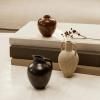 Váza ARY 7,5 cm, barna, agyagedény, ferm LIVING