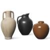 Váza ARY 7,5 cm, barna, agyagedény, ferm LIVING