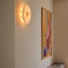 Plafond lámpatest MAGMA 42 cm, fehér, üveg, Tala