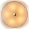 Plafond lámpatest MAGMA 42 cm, fehér, üveg, Tala